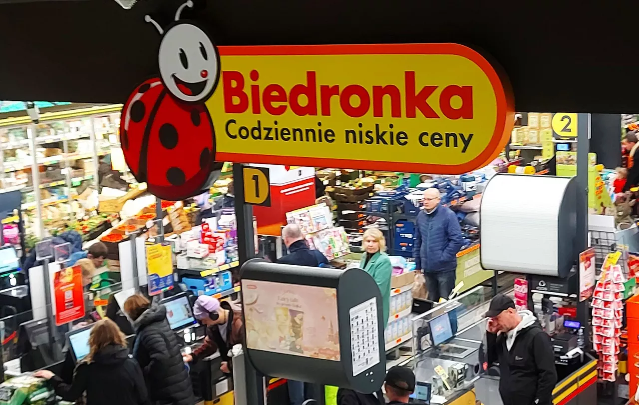 Sklep Biedronka w Warszawie