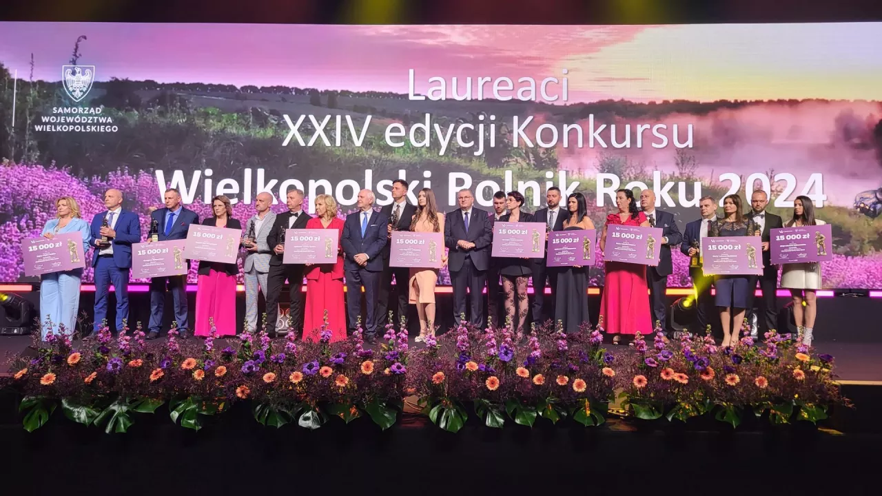 Laureaci 24. edycji konkursu Wielkopolski Rolnik Roku