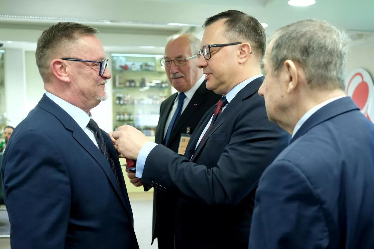 Dyrektor Skupu SM Mlekpol uhonorowany wyjątkową odznaką