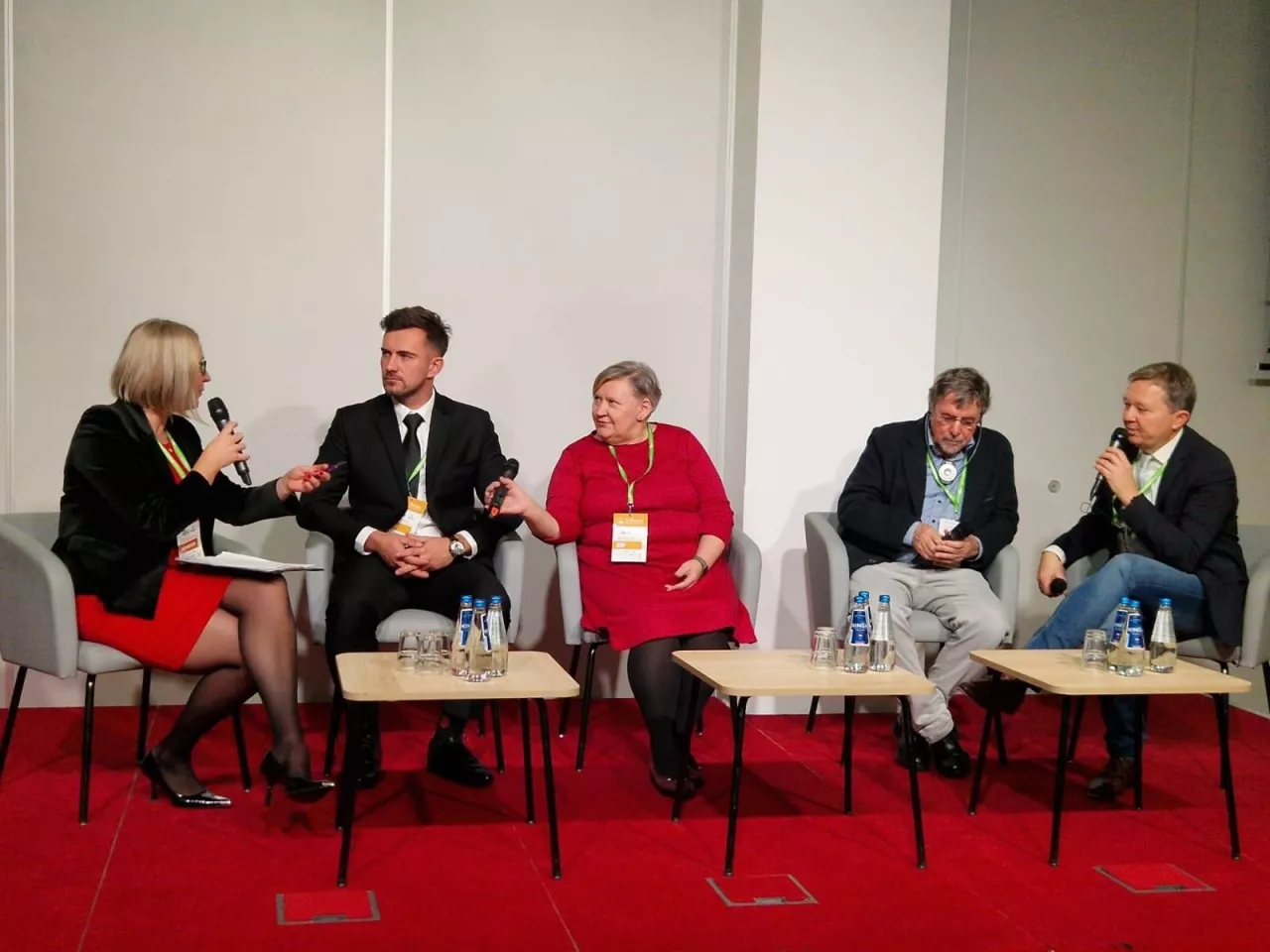 prof. Hansgeorg Schönberger z N.U. Agrar GmbH, Michał Nowacki oraz dr hab. prof. UPP Zuzanna Sawinska. 1