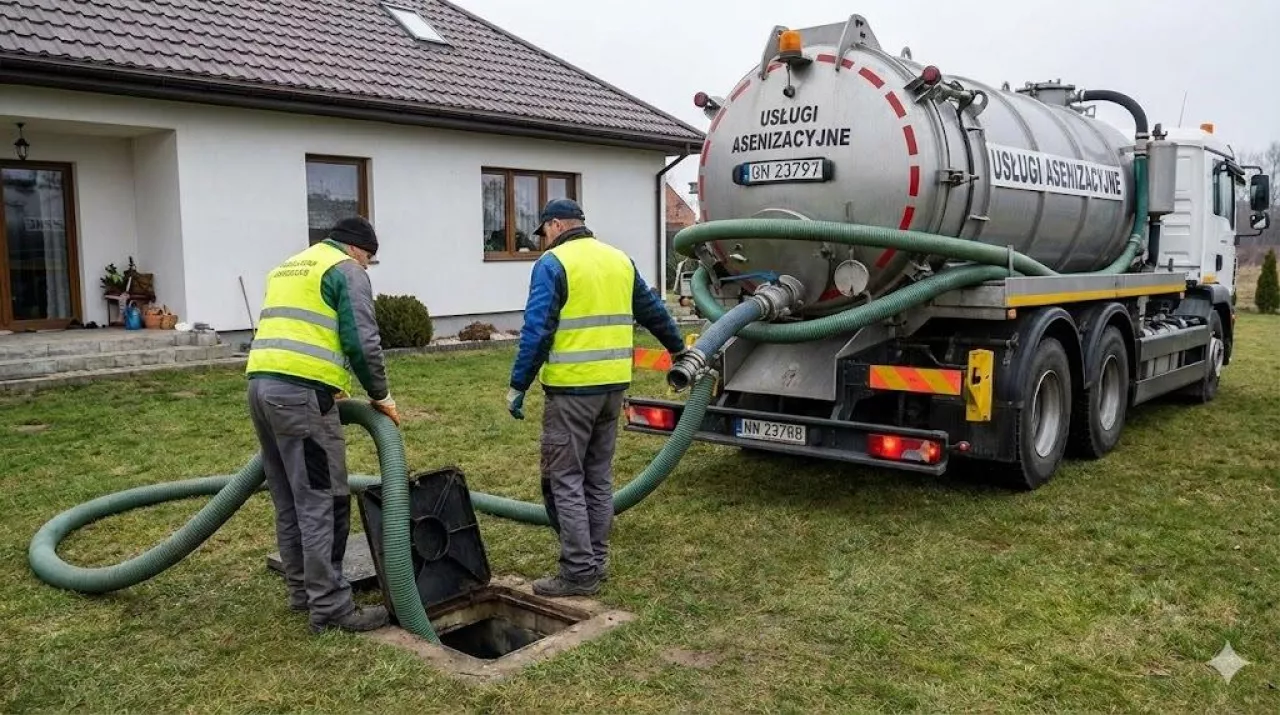 Czy zarządzanie szambem poprzez jego likwidację to przekroczenie zwykłęgo zarządu nieruchomością? 