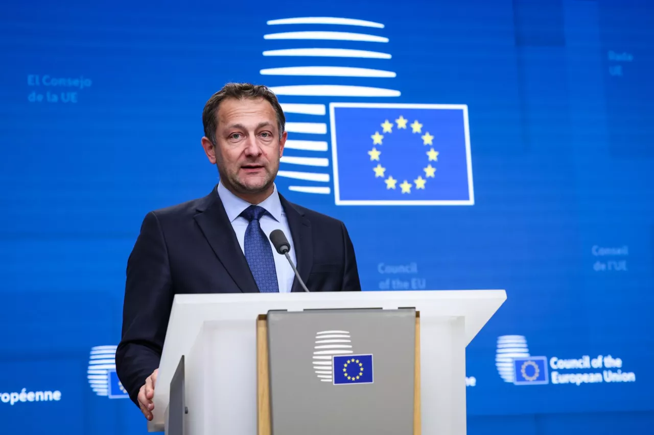 Unijny komisarz ds. rolnictwa Christophe Hansen