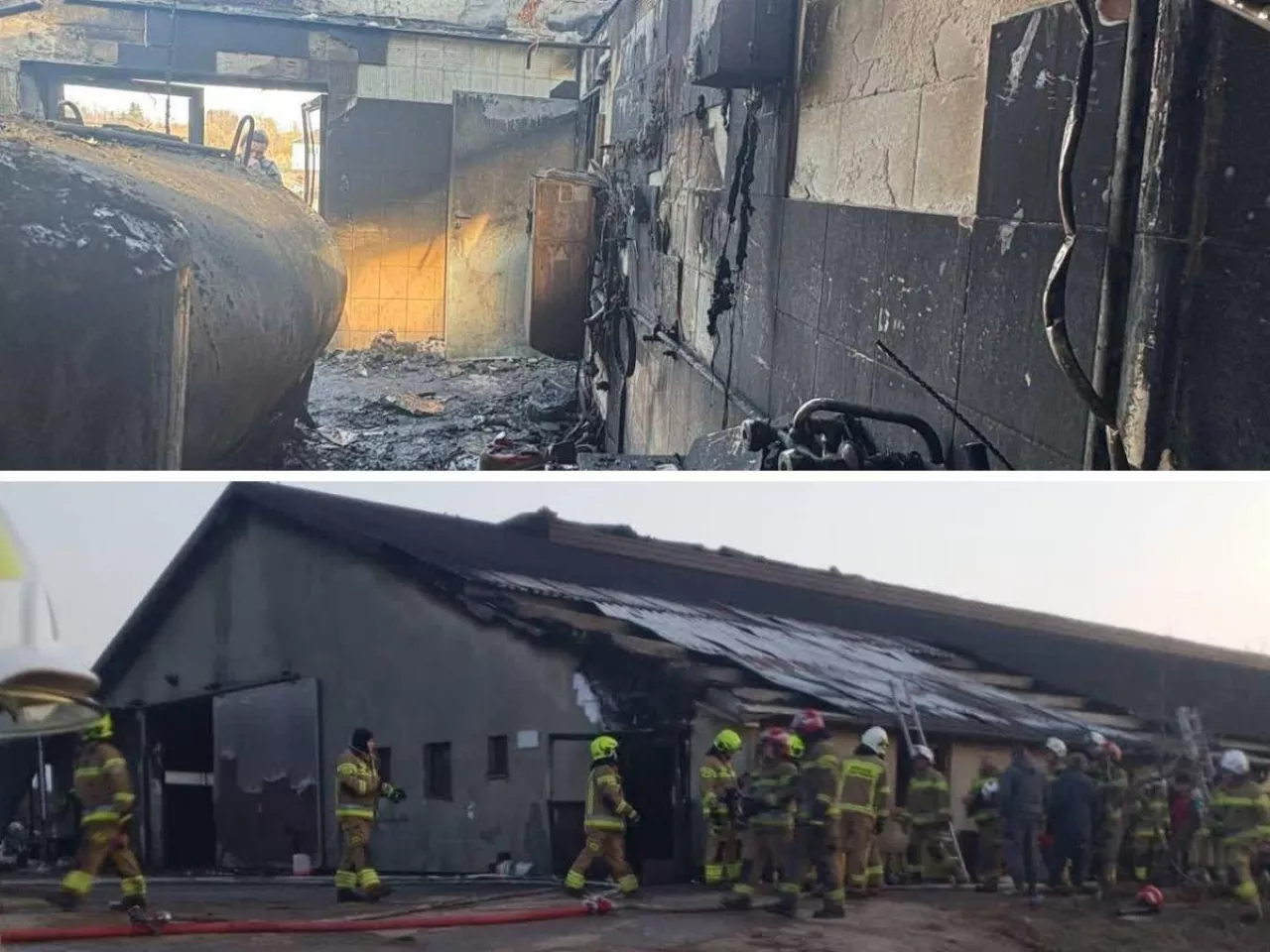 Spłonęła obora i dorobek życia. Rolniczka prosi o pomoc