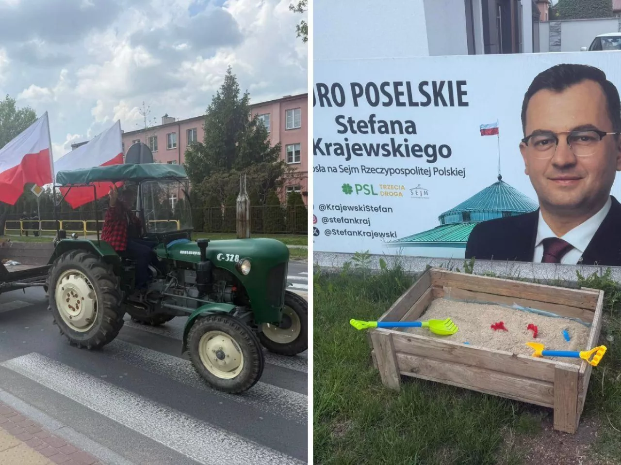Protest Ruchu Gospodarstw Rodzinnych