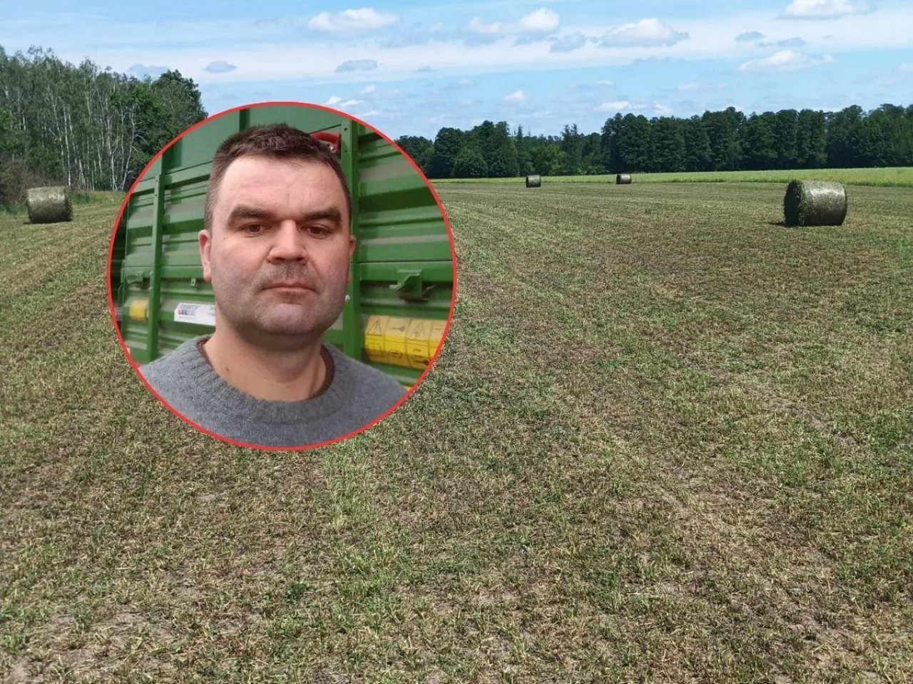  ”Z dwóch hektarów mam tylko 13 bel”. Rolnik pyta: jak wyżywić bydło? 